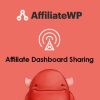 Affiliate dashboard sharing