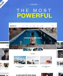 CheerUp Blog / Magazine – WordPress Blog Theme