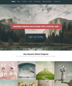 Elegant Themes Vertex WordPress Theme
